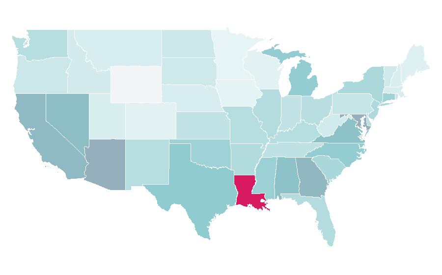 Affinity by region — Tekken 7, United States