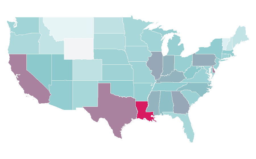 Affinity by region — Teletubbies, United States