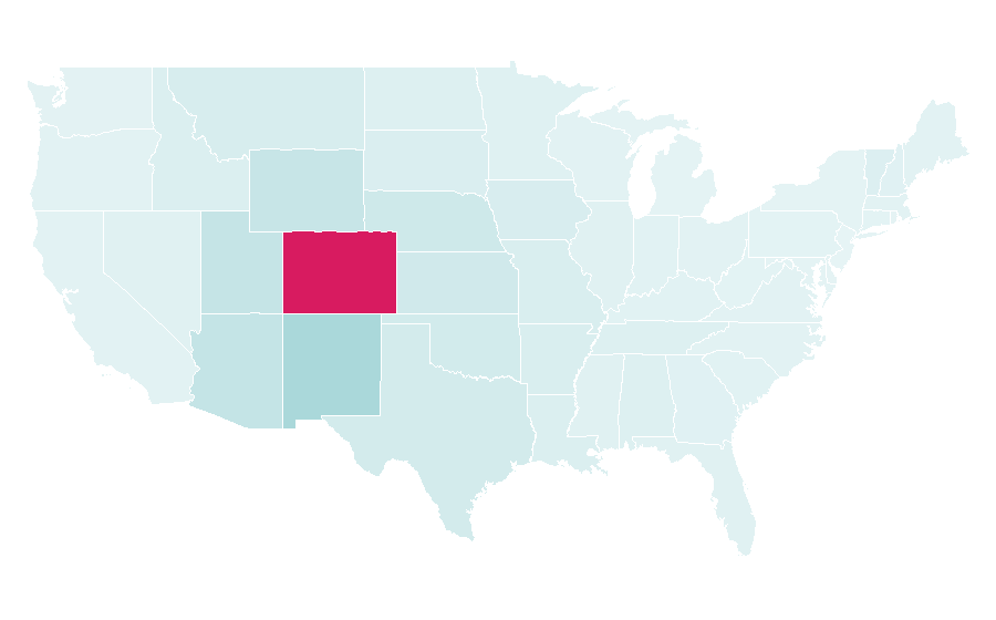 Affinity by region — Telluride, Colorado, United States