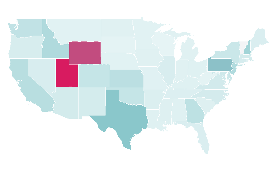 Affinity by region — Temples (band), United States