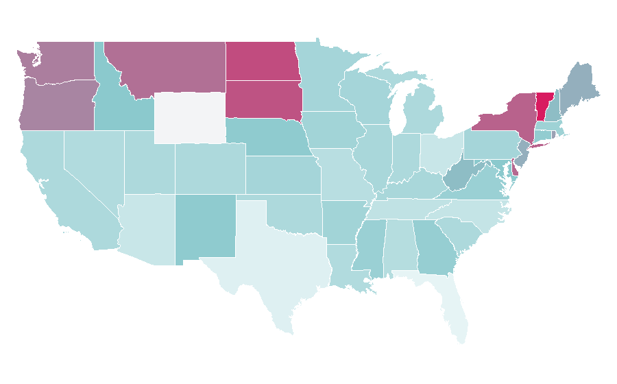 Affinity by region — Tetley, United States