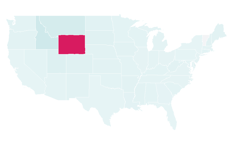 Affinity by region — Teton Range, United States