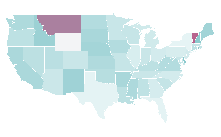Affinity by region — Thái Nguyên, United States