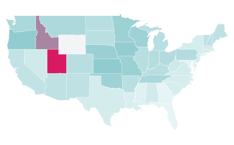 Affinity by region — That Thing You Do!, United States