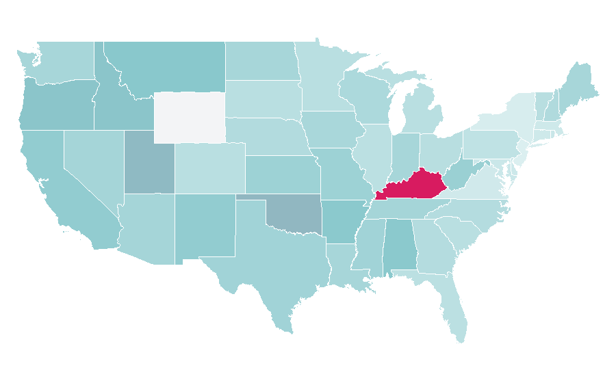 Affinity by region — The Aristocats, United States
