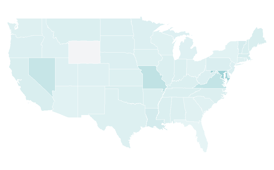 Affinity by region — The Awakening, United States