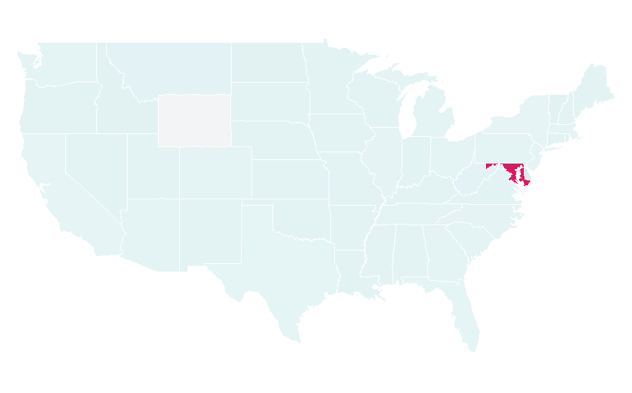 Affinity by region — The Baltimore Sun, United States