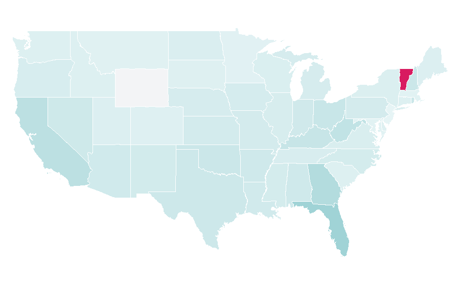 Affinity by region — The Collector (2009 film), United States