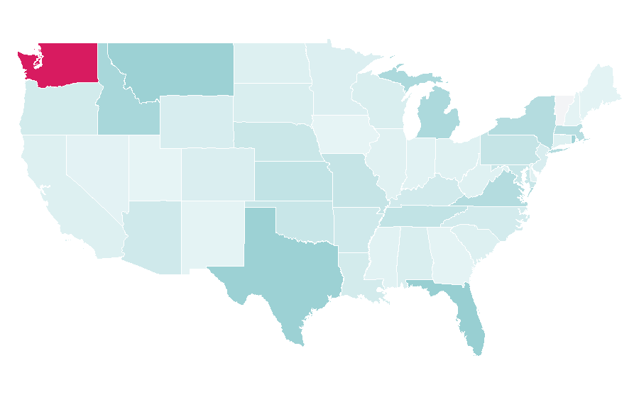 Affinity by region — The Cove (film), United States