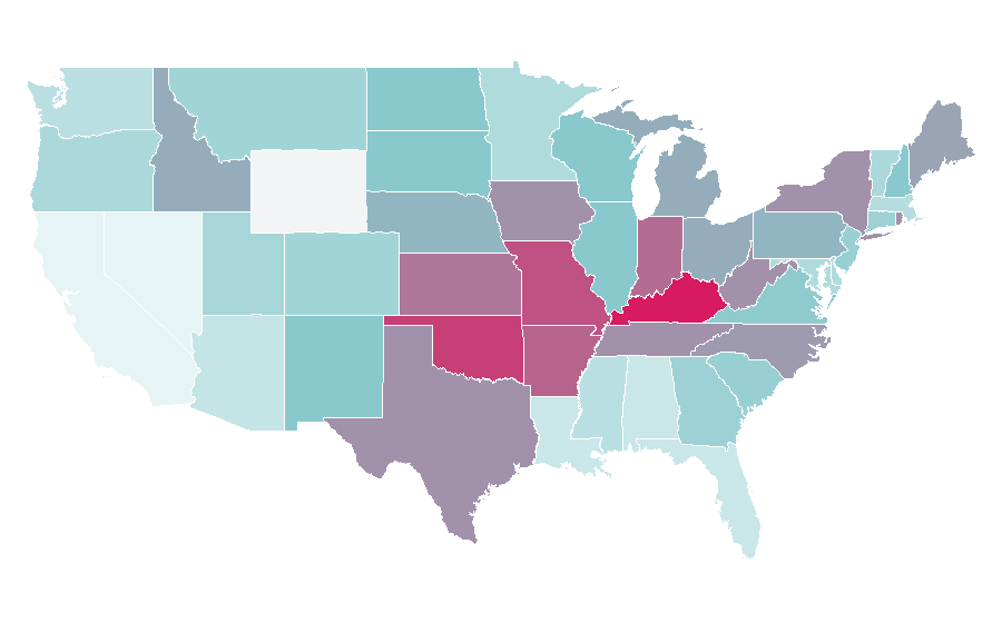 Affinity by region — The Day After Tomorrow, United States