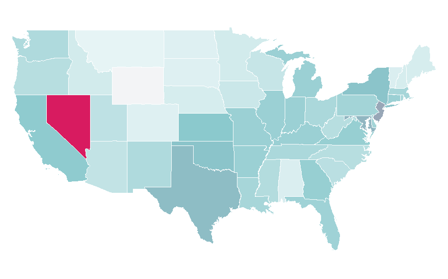 Affinity by region — The Defender, United States