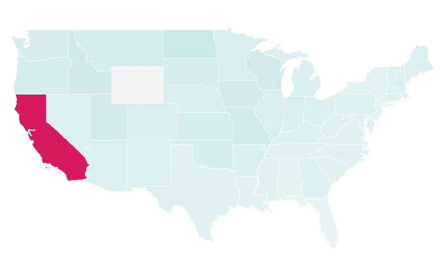 Affinity by region — The Detour (TV series), United States
