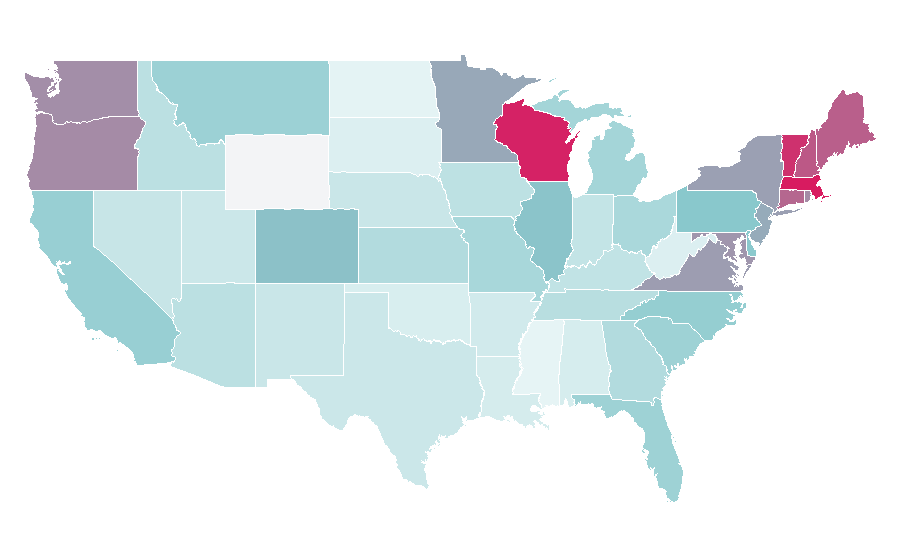 Affinity by region — The Diplomat, United States
