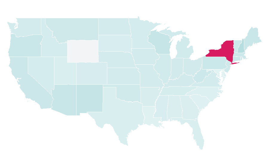 Affinity by region — The Doors, United States