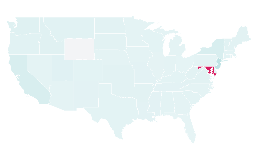 Affinity by region — The Duchess, United States