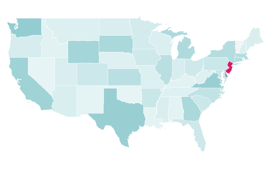 Affinity by region — The Economic Times, United States