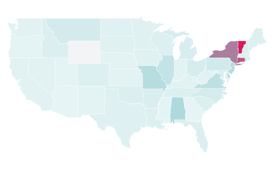 Affinity by region — The Edge (Malaysia), United States