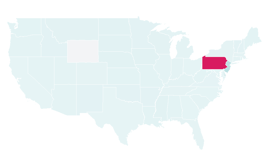 Affinity by region — The Express-Times, United States