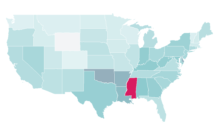 Affinity by region — The Fairly OddParents, United States