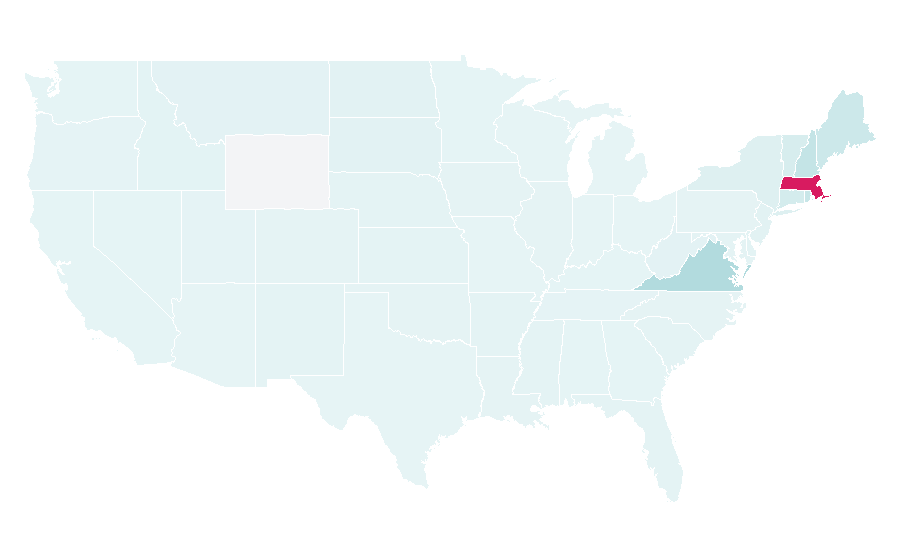 Affinity by region — The Fairmont Copley Plaza Hotel, United States