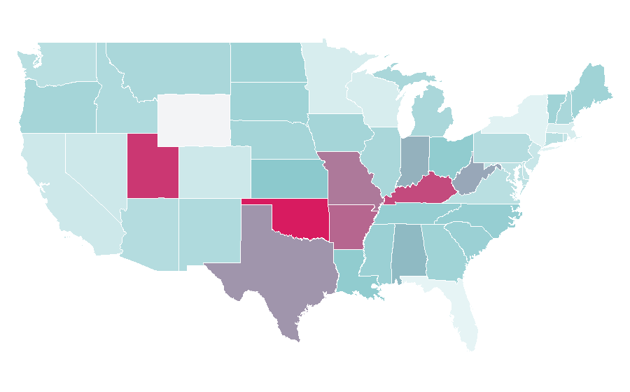 Affinity by region — The Flash, United States