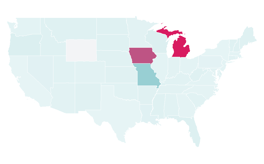 Affinity by region — The Haunt, United States