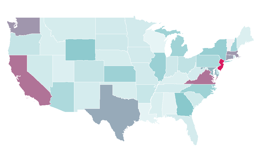Affinity by region — The Hindu, United States
