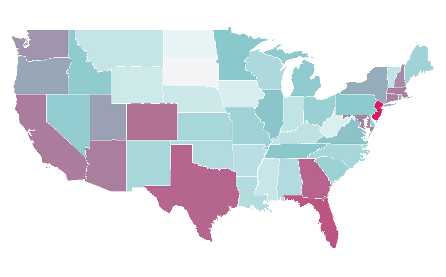 Affinity by region — The Home Depot, United States