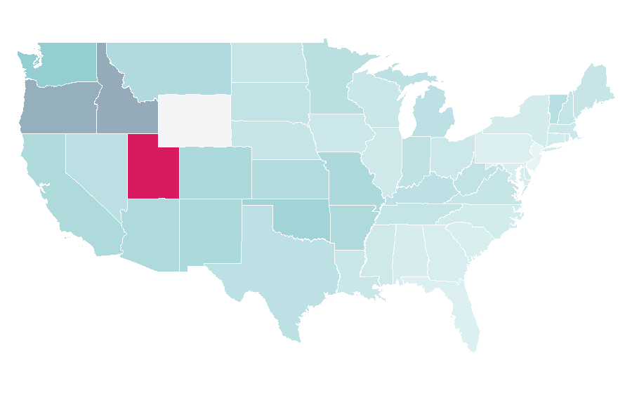 Affinity by region — The Host (2013 film), United States