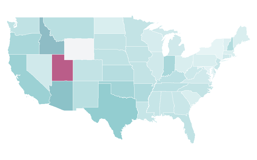 Affinity by region — The Impossible (2012 film), United States