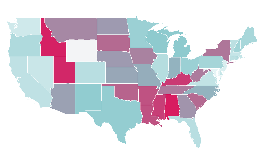 Affinity by region — The Last Song (film), United States