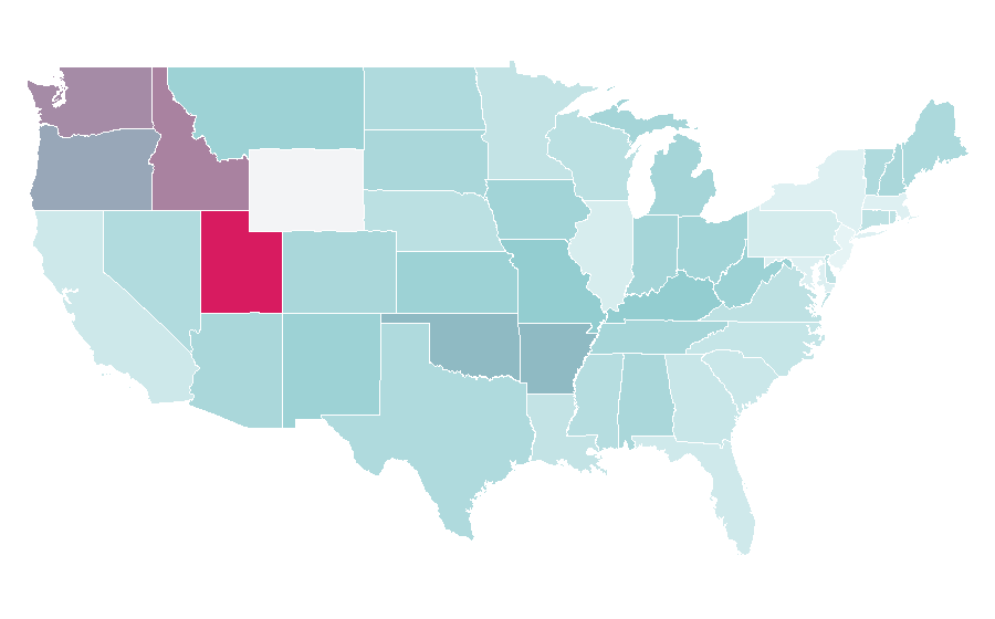 Affinity by region — The Legend of Zelda: Twilight Princess, United States