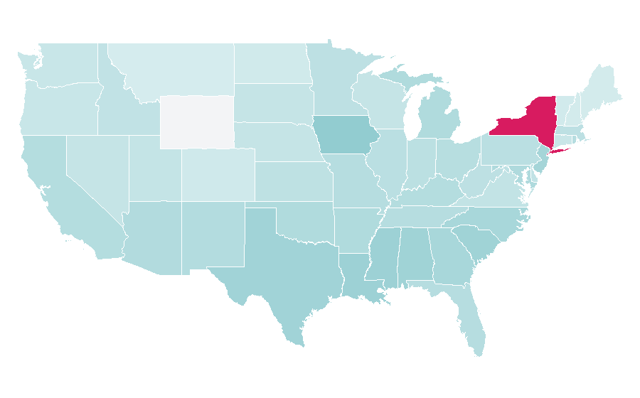 Affinity by region — The Lion King, United States