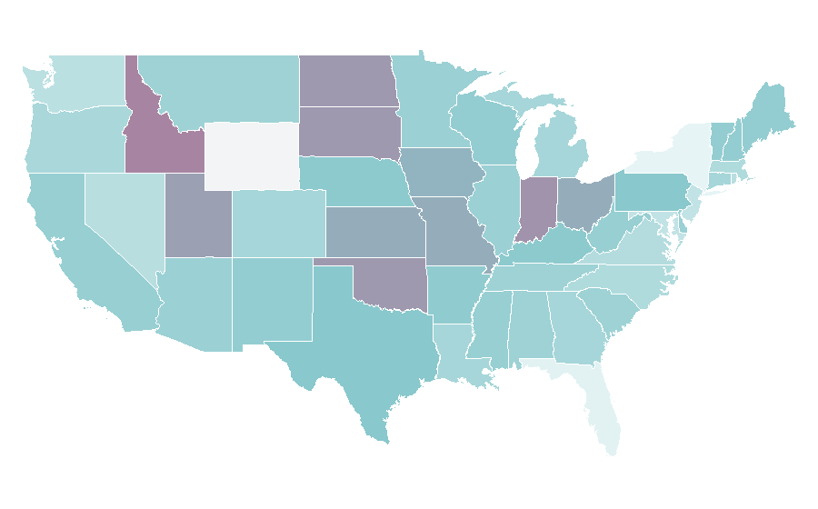 Affinity by region — The Lorax (film), United States