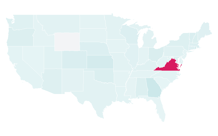 Affinity by region — The National (CBC), United States