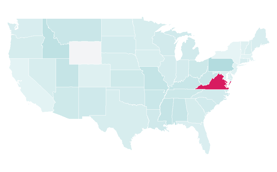 Affinity by region — The Next Three Days, United States
