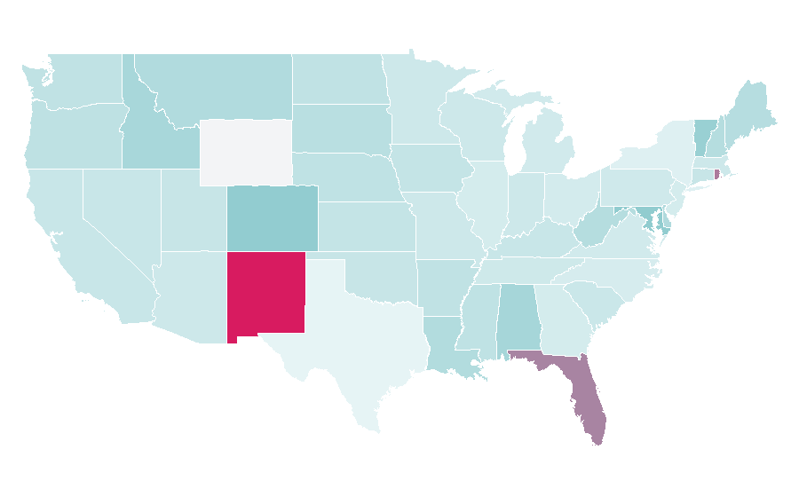 Affinity by region — The Original Wailers, United States