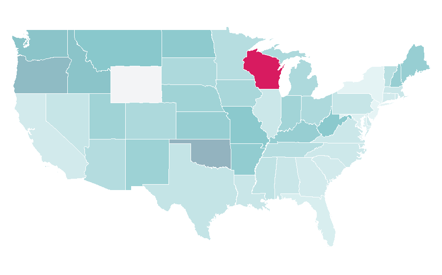 Affinity by region — The Orville, United States