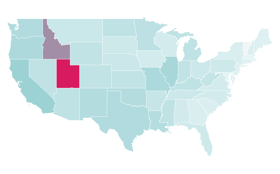 Affinity by region — The Phantom of the Opera (2004 film), United States