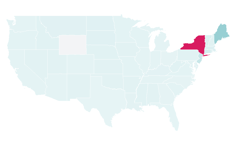 Affinity by region — The Public Theater, United States