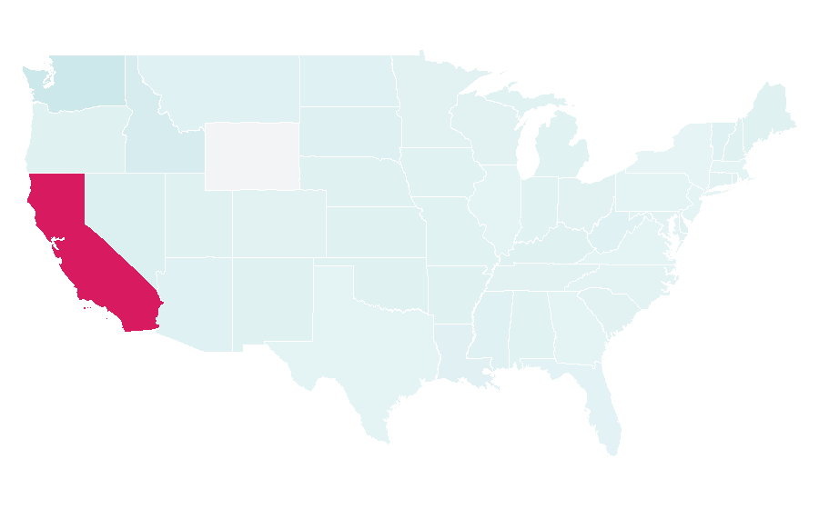 Affinity by region — The Reptile Zoo, United States