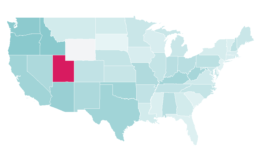 Affinity by region — The Ring (magazine), United States