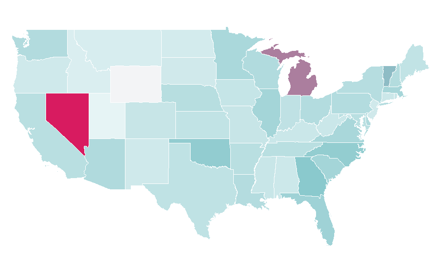 Affinity by region — The Salvation Army, United States