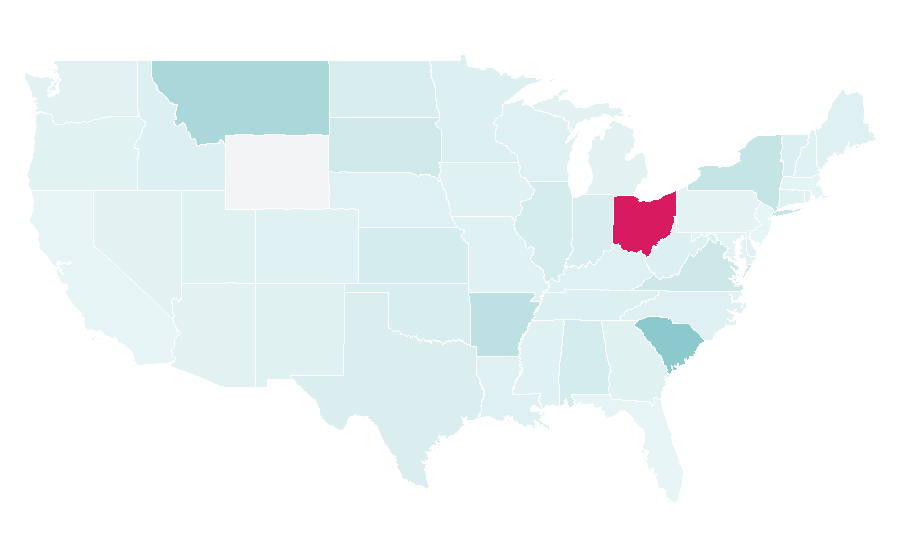 Affinity by region — The Silos, United States