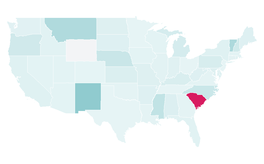 Affinity by region — The Sun News, United States