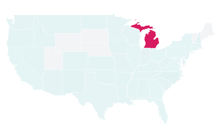 Affinity by region — The Vintage Farmhouse, United States