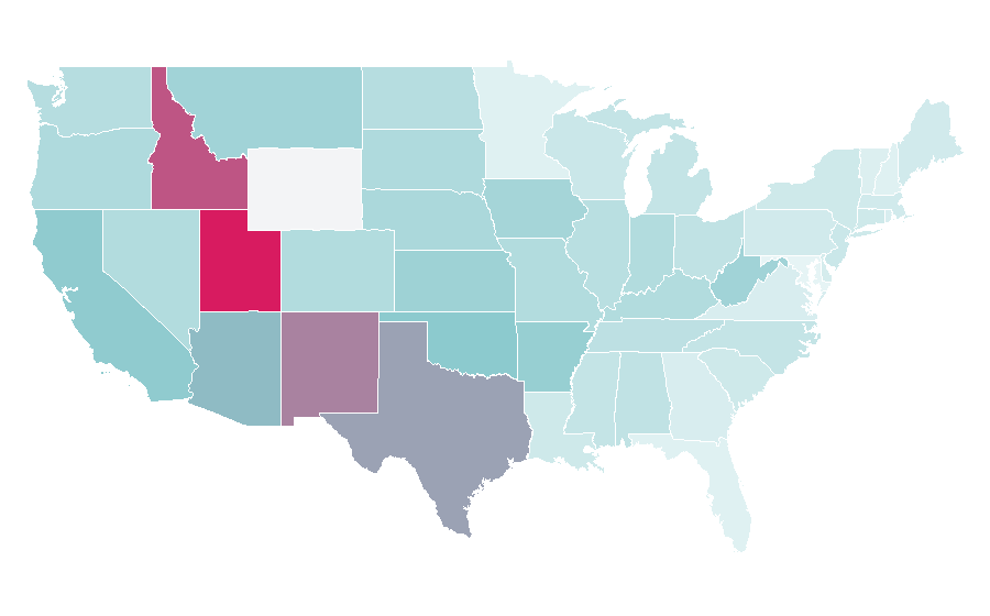Affinity by region — The Vow (2012 film), United States