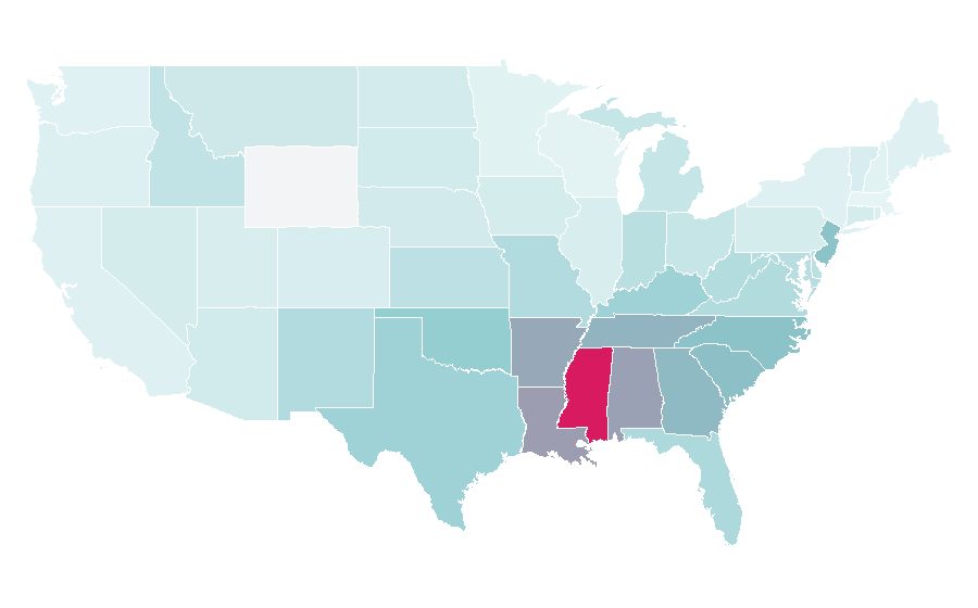 Affinity by region — The War Room, United States