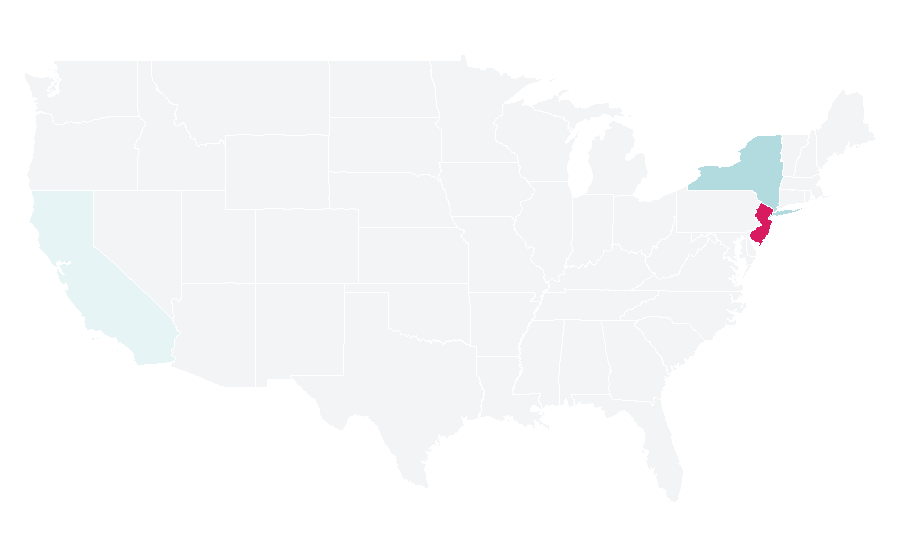 Affinity by region — The Writer's Circle, United States