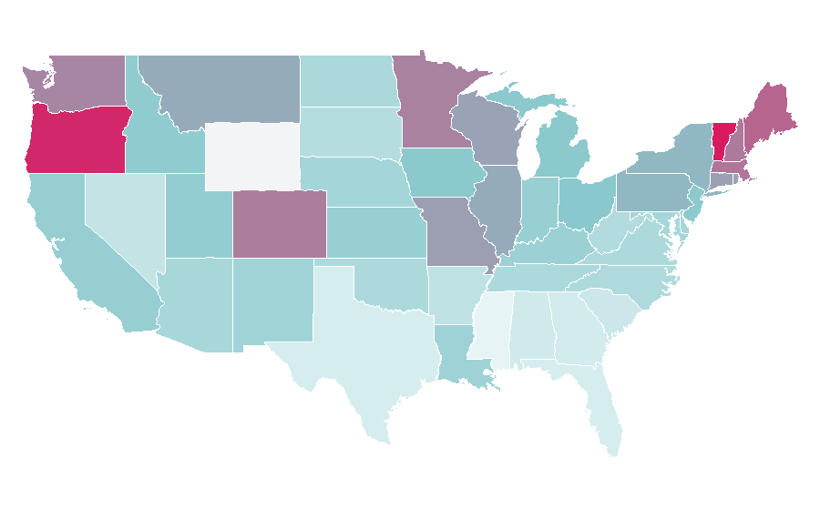 Affinity by region — This Is Spinal Tap, United States